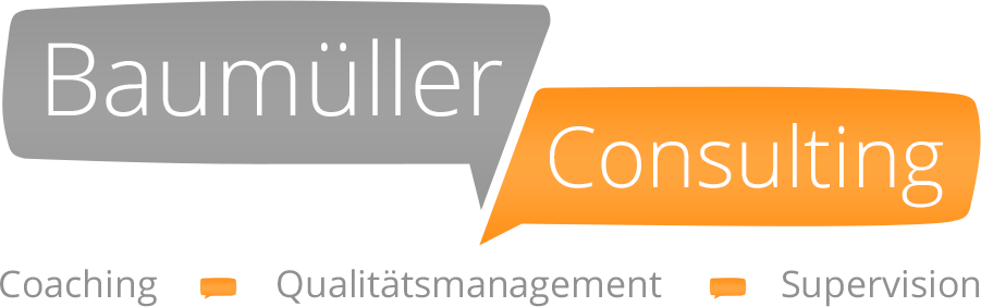 Baumüller Consulting – Coaching · Qualitätsmanagement · Supervision Logo von Baumüller Consulting – Coaching · Qualitätsmanagement · Supervision
